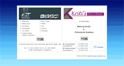 Desktop Screenshot of kritis.in